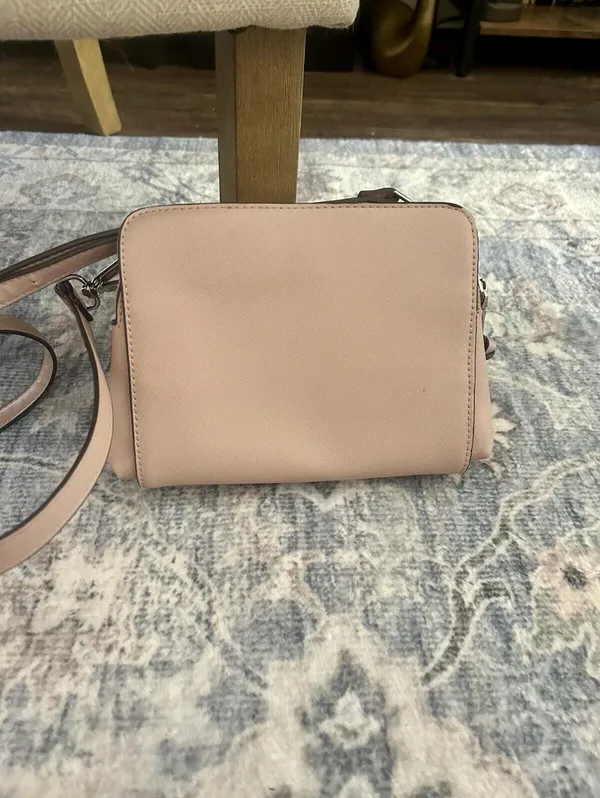 Steve Madden Pale Pink Women’s Crossbody Handbag W/Adjustable Strap - Image 5