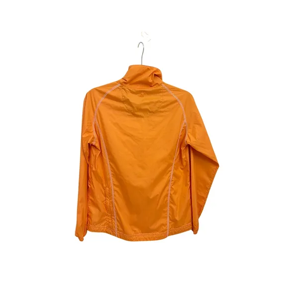 Peter Millar Element Quarter Zip Orange Windbreaker Active Golf Jacket Size XS - Image 3