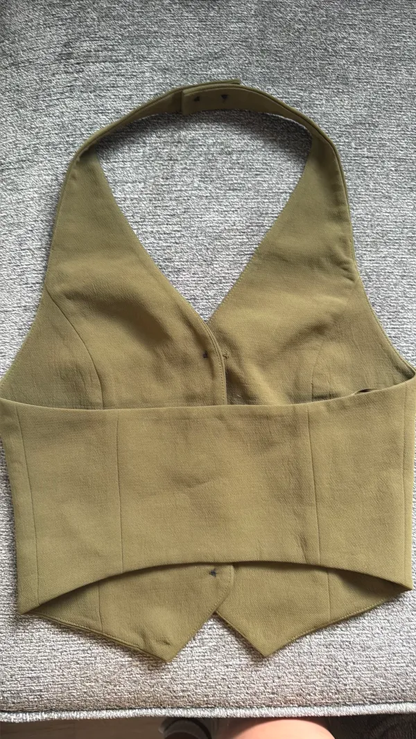 Aritzia Wilfred Halter Tank Top - Image 2