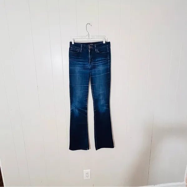 Joe’s Jeans Visionaire High Rise Flare Jeans Blue Stretch Denim Size 26 - Image 2