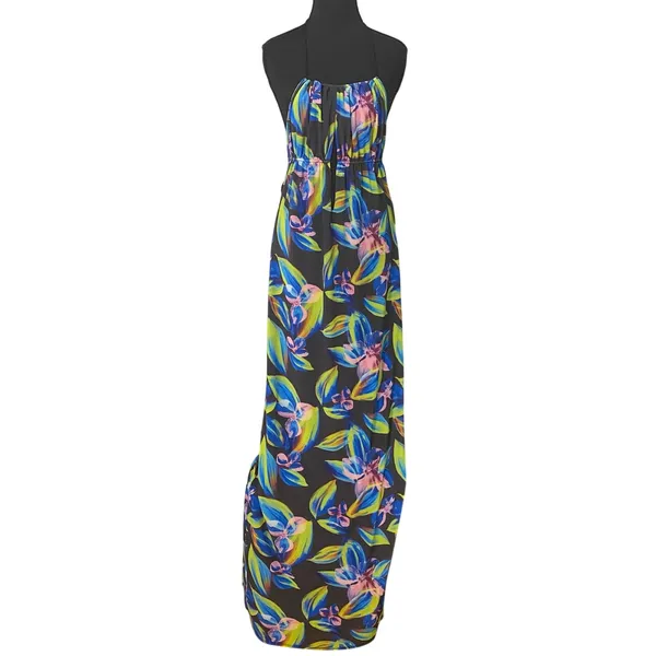 NWT Camila Coelho Maren Maxi Dress REVOLVE XL Tropical Floral Open Back Resort - Image 3