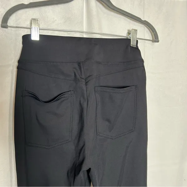 NWT Halara Black Ruffle Waist Band‎ Casual Athletic Pants Size XS - Image 5