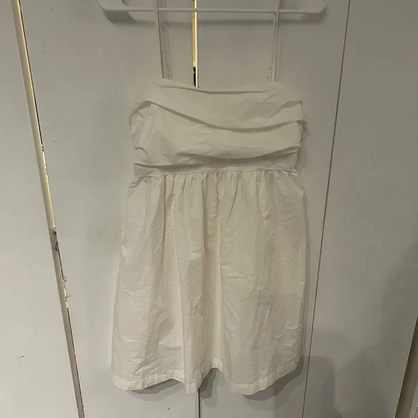 a new day White Spaghetti-Strap Sundress - Image 2