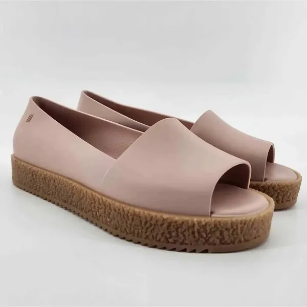 Melissa Puzzle Ad Open Toe‎ Slip On Platform Shoes - Image 3