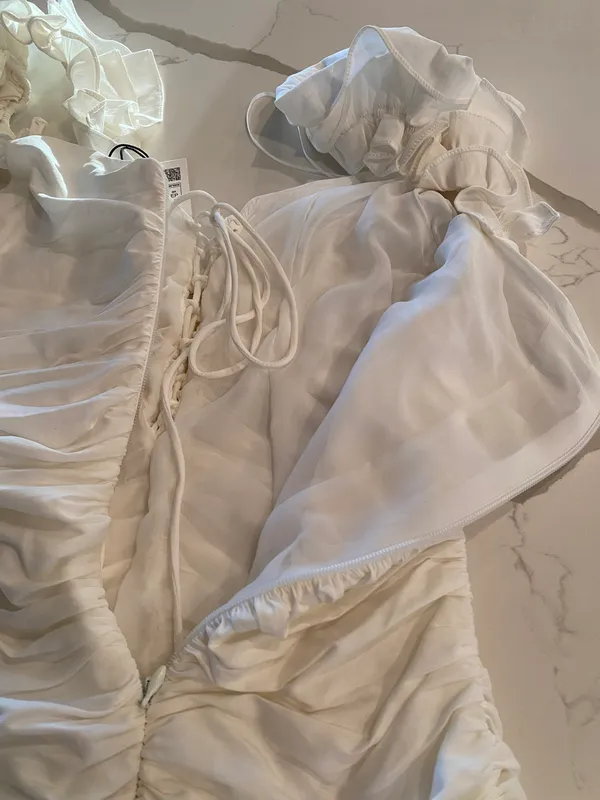 ZARA White Dress - Bride Bachorlette 💍 - Image 10