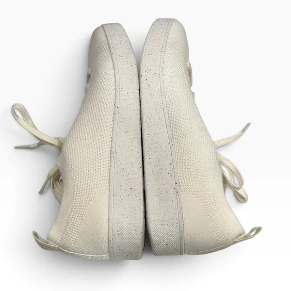Fitflop Rally e01 Multi Knit Sneakers Shoes Womens 8 Cream Tenniscore Streetwear - Image 8