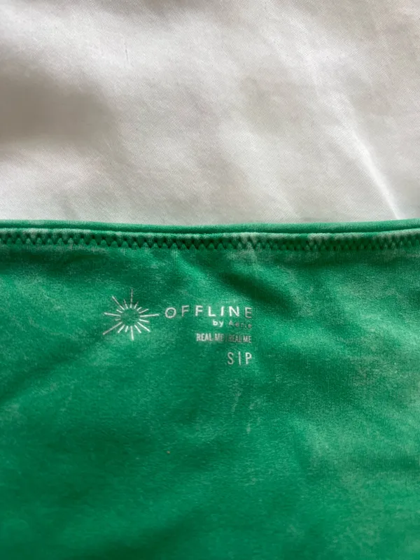 OFFLINE by Aerie Green Top - Image 2