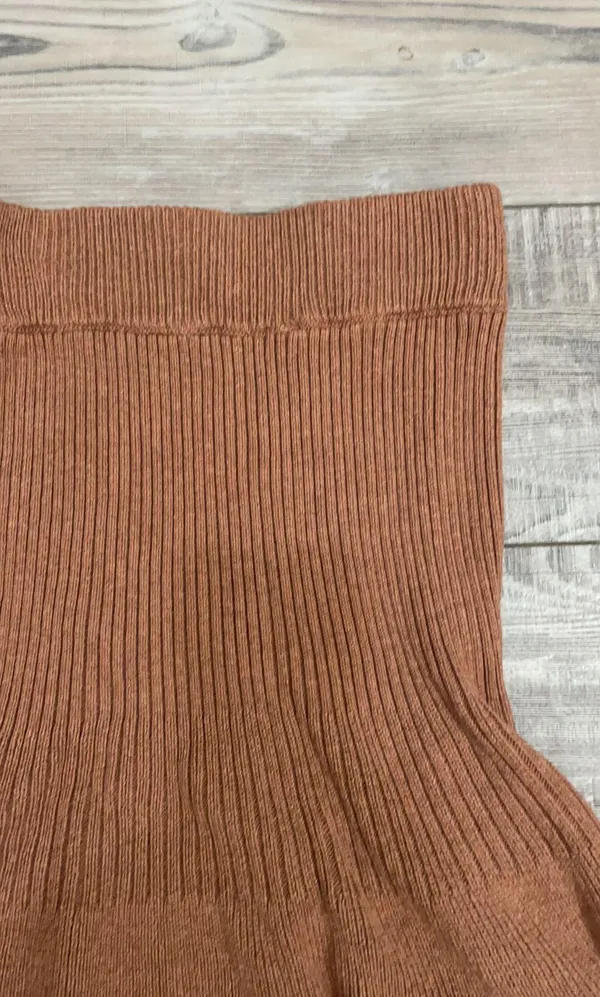 Solid Gold Sweater Skirt - Image 4