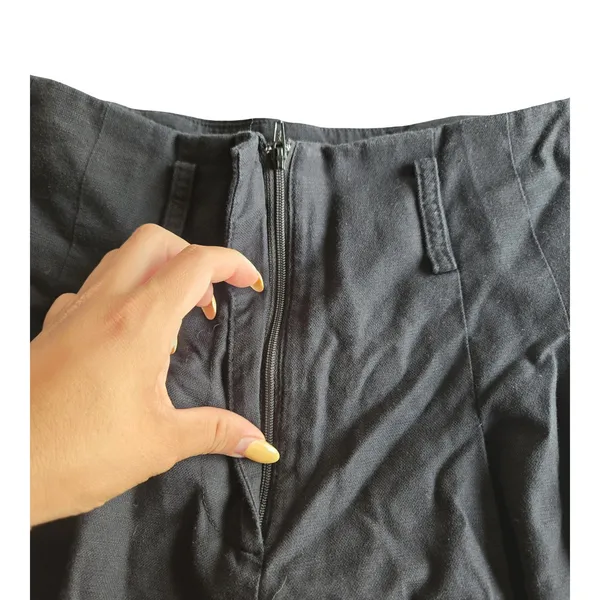 Gentle Herd Black Linen Pants Size: S - Image 5