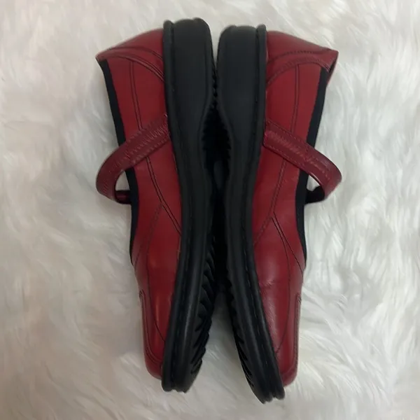 Josef Seibel woman’s‎ red maryjane flats Size 38-7.5/8 BIN 15 - Image 9