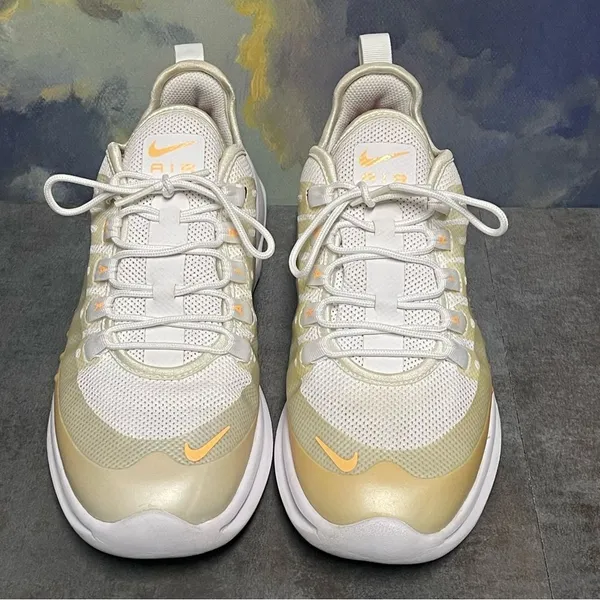 Nike Air Max Axis Premium White/Melon Women's Sneakers Size 9 - Image 6