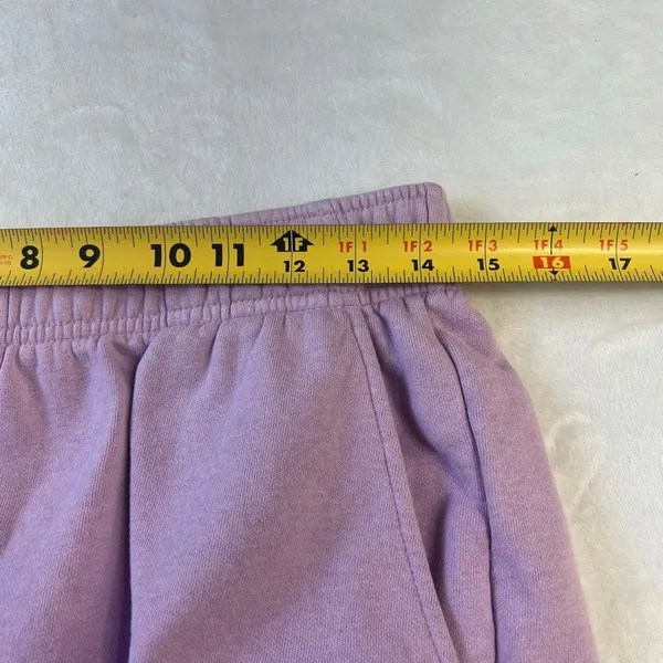 The North Face Purple Fleece Shorts Medium Women Lounge - Image 7