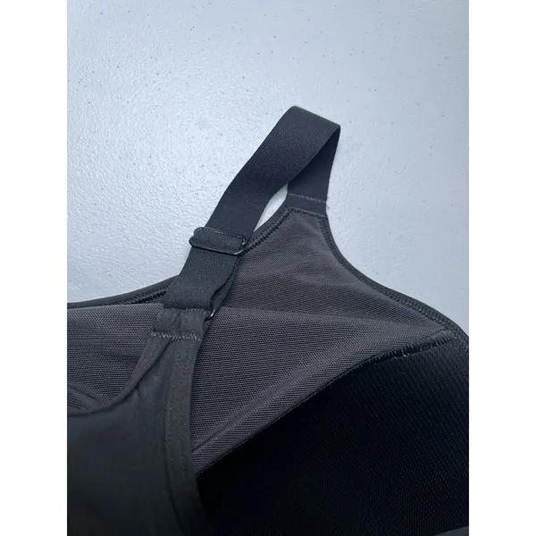 Gymshark High Neck High Support Sports‎ Bra Black Size CR - Image 4