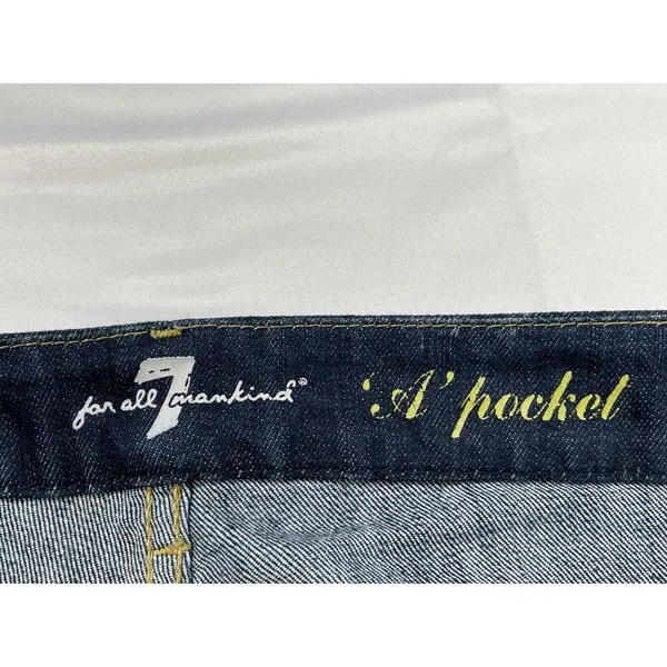 7 For All Mankind SKU 7550 Bootcut Womens Denim Jeans Size 27 - Image 12
