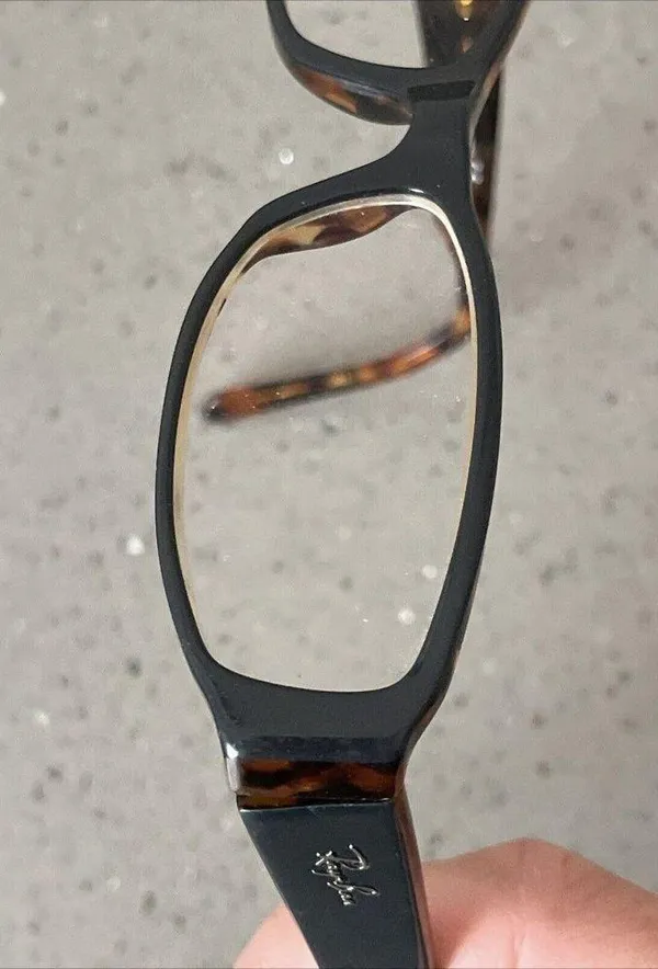 Ray-Ban Eyeglasses Frames ONLY RB5081 2147 Black Tortoise Rectangular 52-16-135 - Image 15