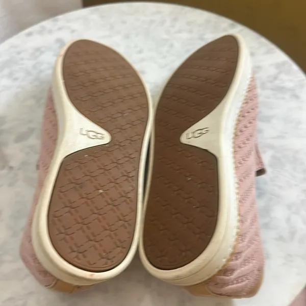 UGG Sammy Wavy Knit‎ Sneaker Pink Size 10 - Image 7