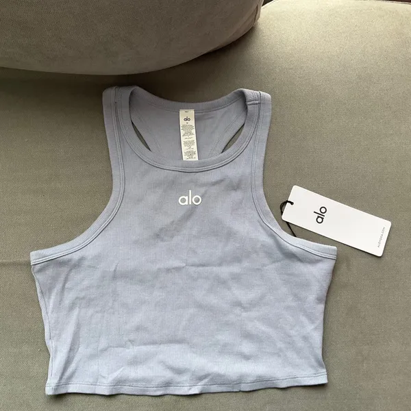Alo Yoga Aspire Tank Winter Frost M - Image 2