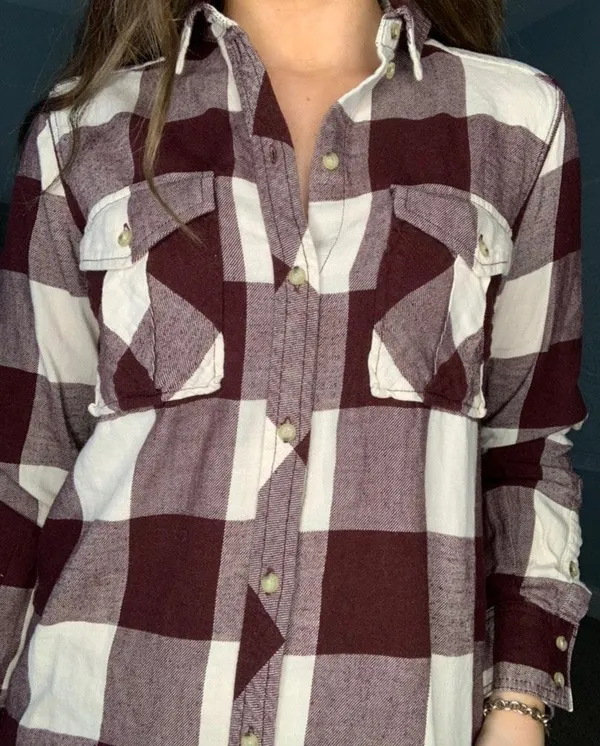 Altar'd State Flannel Dress - Image 3