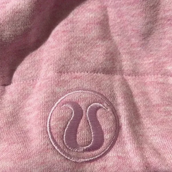 Lululemon NWT Scuba Full zip Hoodie in Heathered Vita Pink size 12 - Image 7