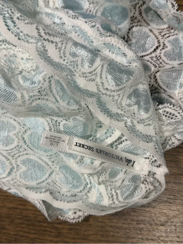 Victoria's Secret Y2K Lace Sexy Little Things Lingerie Body Suit: Size Large - Image 7