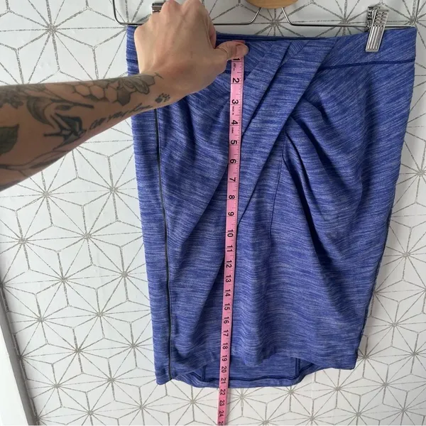 Lululemon & Go Where To Skirt Cobalt Blue - Image 9