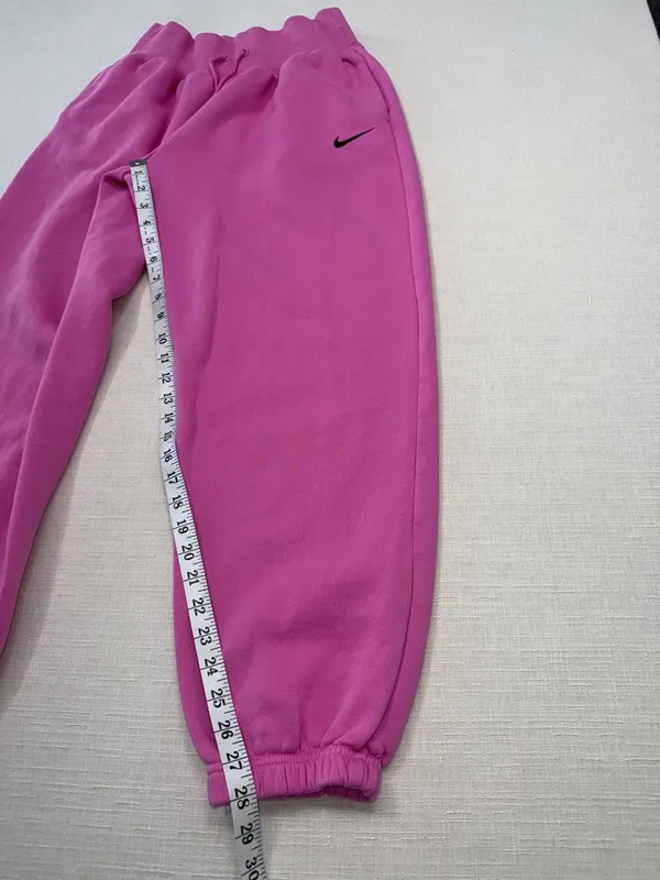 Nike Pink Swoosh Jogger Sweatpants - Image 5