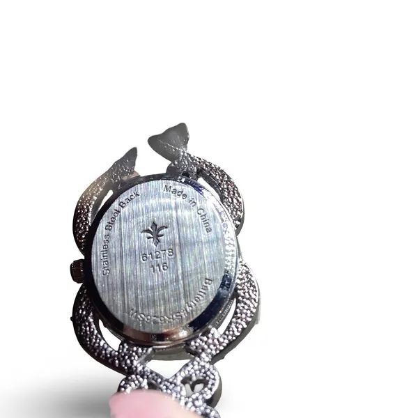 NWOT Fleur de Lis Bracelet Watch Silver - Image 5