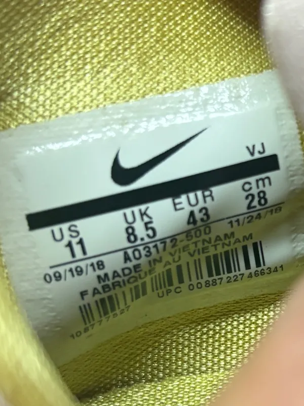 Nike Air Plum Chalk Huarache Sneakers Size 11‎ - Image 8