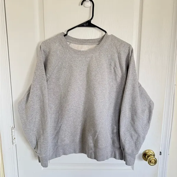 Zadig & Voltaire UPPER STARS STRASS Grey Crewneck - Image 2