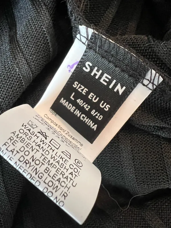 Black Shein Set Two-Piece - Image 2