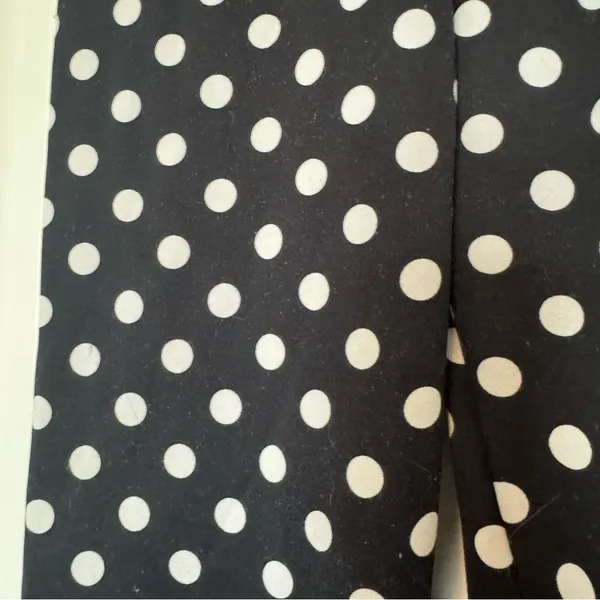 Women's polka dot leggings White Size 8 - Image 4