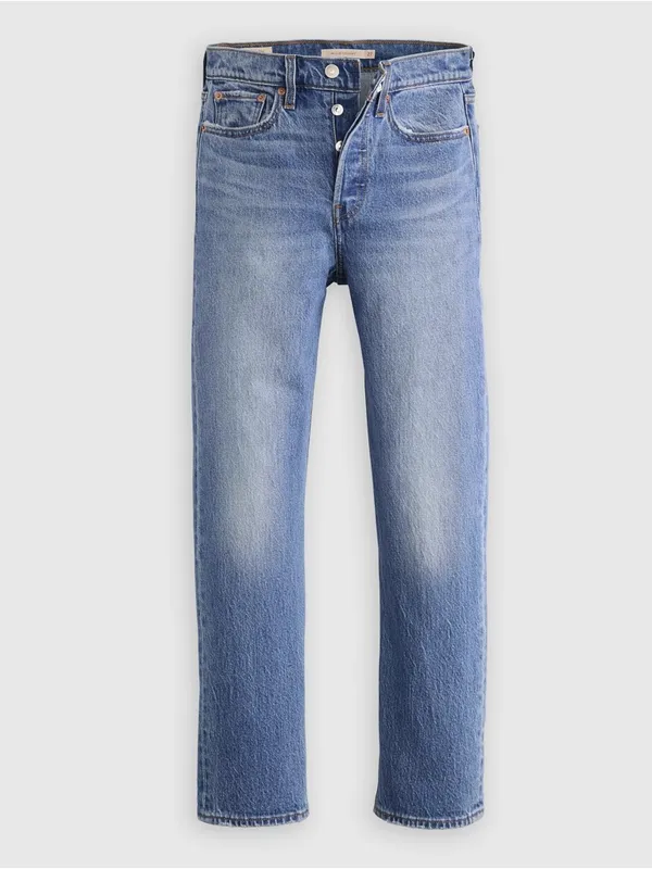 Levi's Classic Light Blue Wedgie Straight Leg Jeans 26 - Image 2