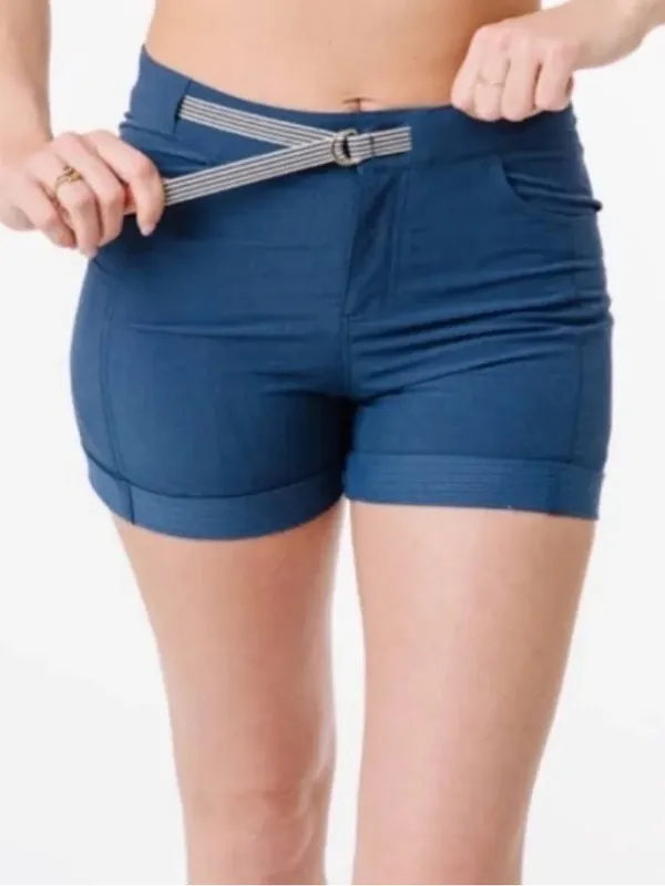 Zyia Active Not Just A Trail Shorts Blue XS - Image 2