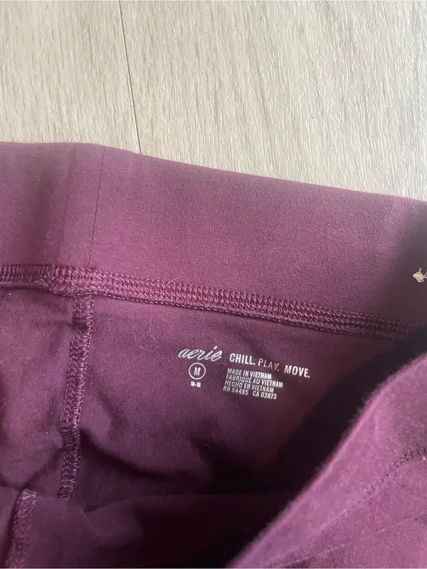 aerie Plum High-Rise Leggings - Image 2
