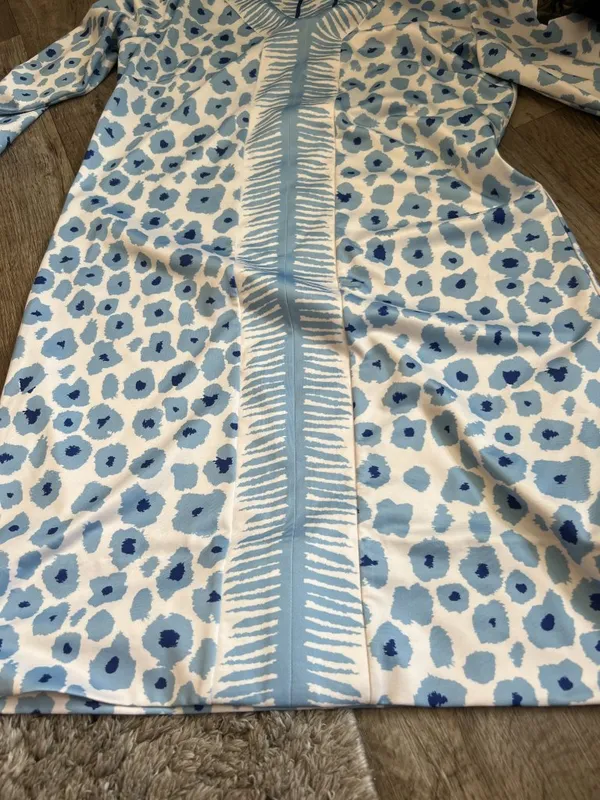 Gretchen Scott Wildcat Light Dress In Blue size S‎ - Image 8