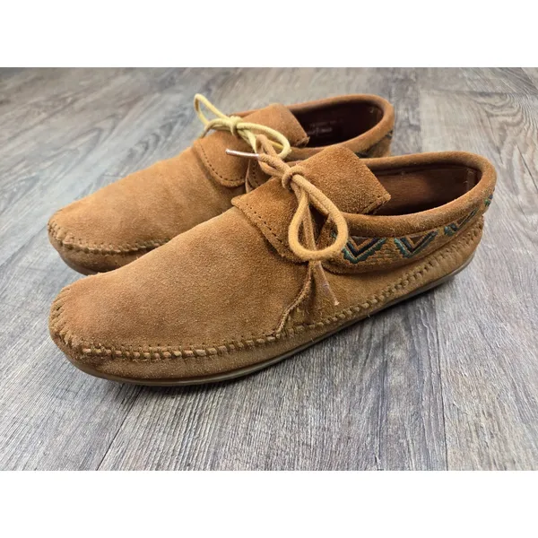 Minnetonka Mosaic Boot Urban Wanderer Suede Leather Shoes Women's 7.5 - Image 2