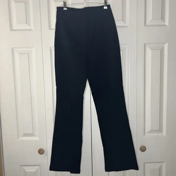 Dress Pants High Waisted Work Pants Women Black Side Zipper - Image 5