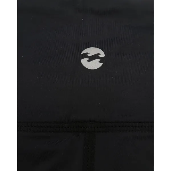 Billabong Move On Bike Shorts Black‎ High Waisted Logo Medium - Image 7