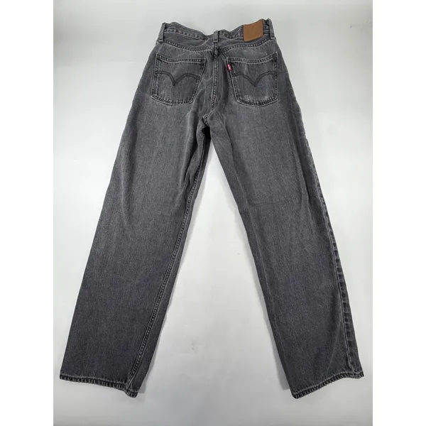 Levis Dad Jean Faded Black Straight Leg Relaxed Denim W27 L30 79770-0010 - Image 2