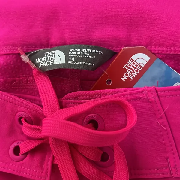 North face shorts w pacific glo pink size 14 NWT UPF 50 - Image 3