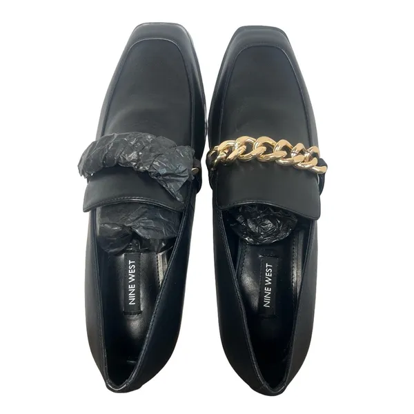 Nine West NEW Women's Black Onxe Slip On Loafer Size 8 #209 - Image 7