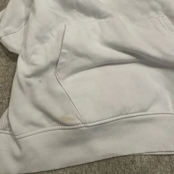 Gymshark Training Oversized Hoodie - White size M - Image 6