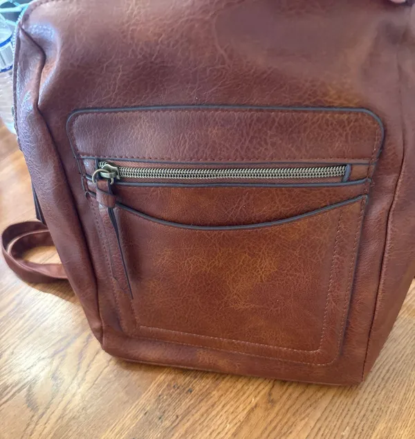 Purse backpack brown NWT - Image 4
