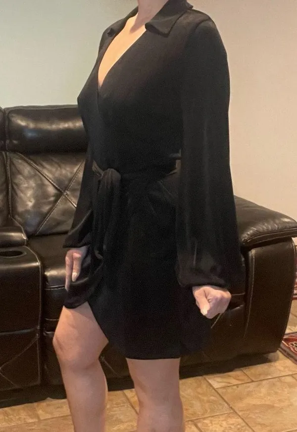 Faux Wrap dress - Image 5