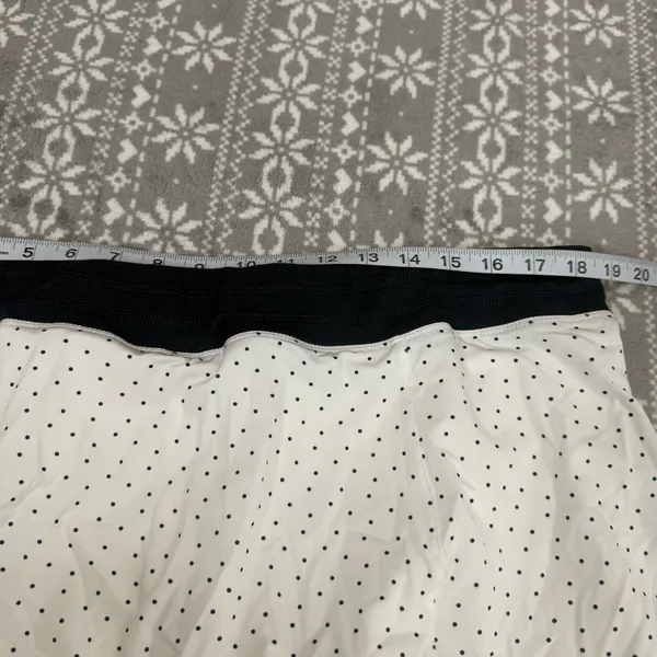 NWT Tasc Peformance Rhythm Tennis Skirt White Ace Dot‎ Size X-Large - Image 12