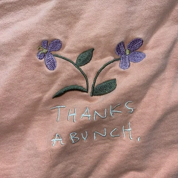 Urban Outfitters Thanks, A Bunch Sweater Size L - Image 3