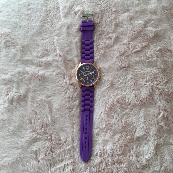 Purple silicone watch - Image 5