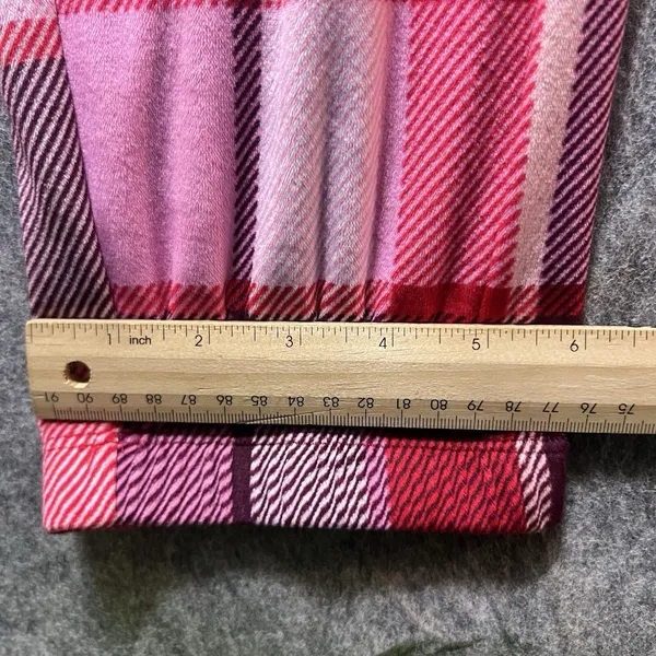 Joyspun XL Pink Red Plaid Pajama‎ Set Sleepwear Loungewear Long Sleeve Soft - Image 10