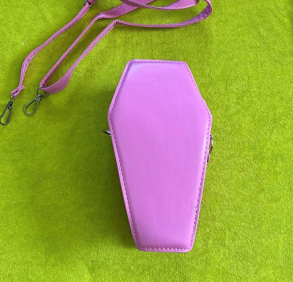 Boutique Pink Spiderweb Purse - Image 2
