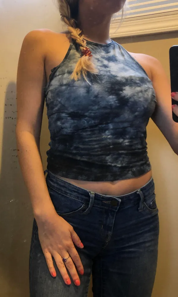 American Eagle Halter Crop Top - Image 3